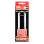 Lockwood 40mm Solid Brass Extended Shackle 120N Series Padlock with Silicone Cover - Image 4 of 4