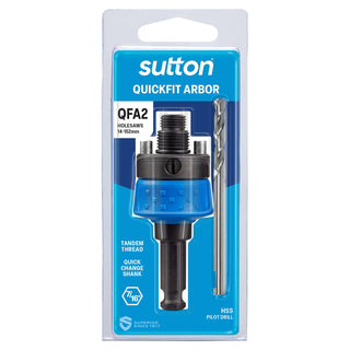 Sutton Tools 14-152mm Quickfit Holesaw Arbor