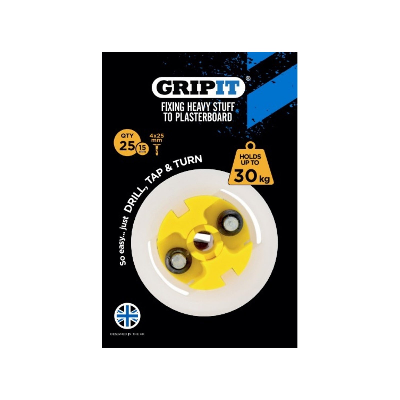 gripit yellow 25pk - package