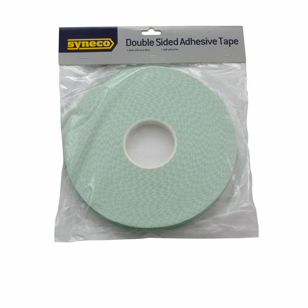 Syneco 20mm x 40m Double Sided Mounting Foam Tape