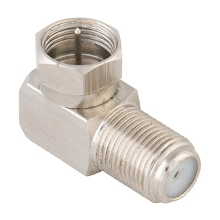 Antsig Right Angle F Connector Adaptor