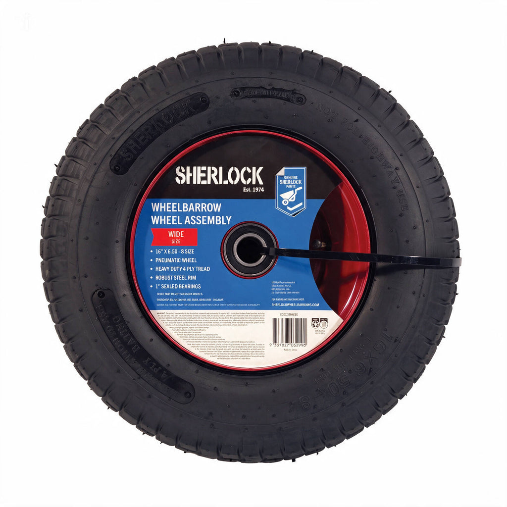 Sherlock 16” Wide Wheelbarrow Wheel - Image 3 of 5