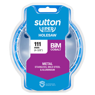 Sutton Tools 111mm Viper Cobalt Bi-Metal Holesaw