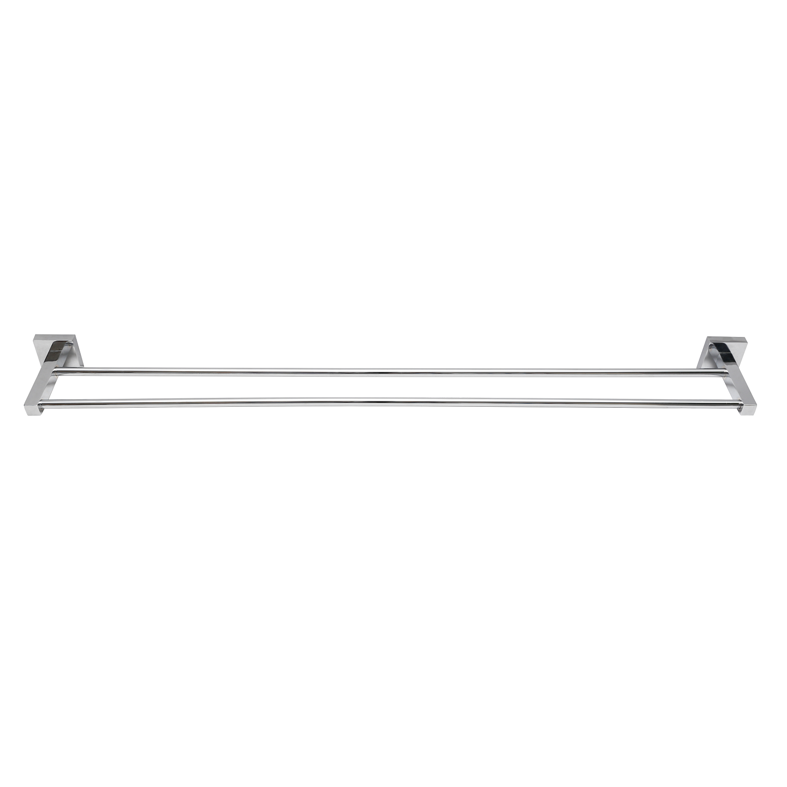 Estilo 600mm Chrome Lille Double Towel Rail - 600mm - Image 1 of 1
