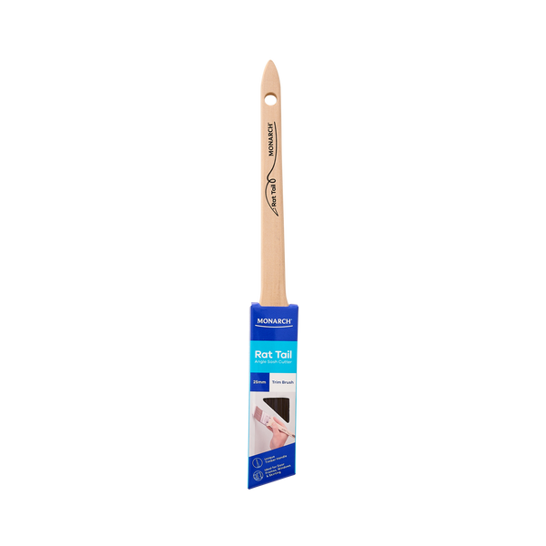 Monarch 25mm Rat Tail Trim Paint Brush - 25mm