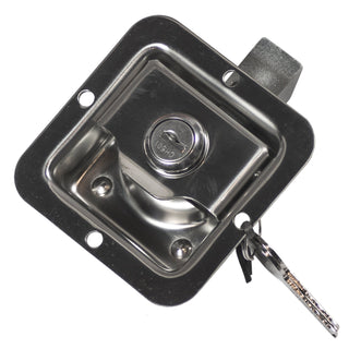 Goliath 82 x 82mm Small Stainless Steel Paddle Locking Latch