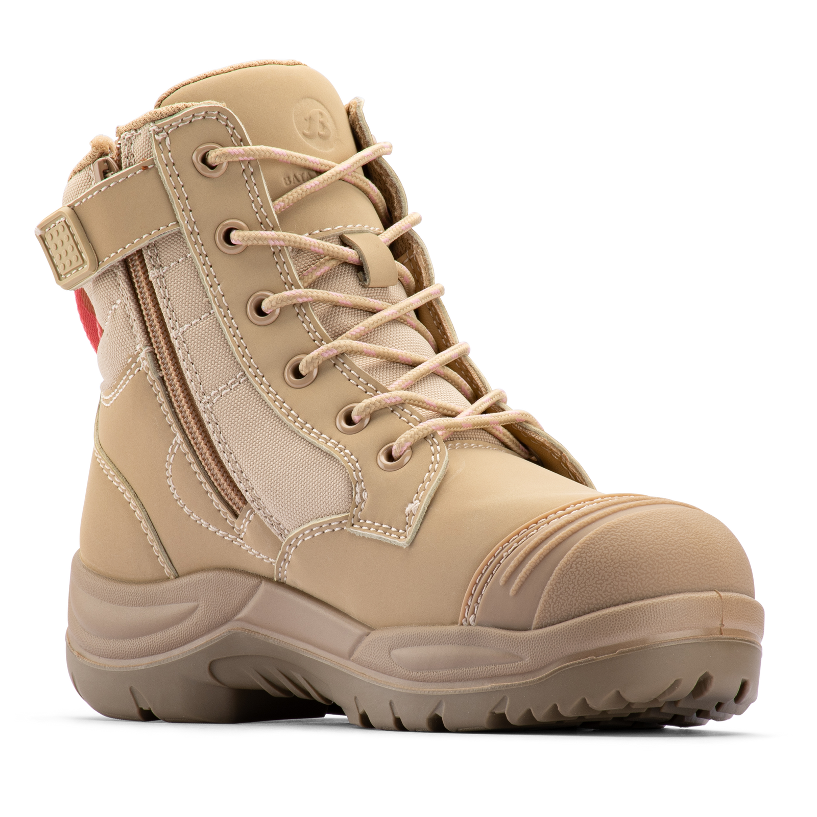 Bata Industrials Women's Sand Luna Side Zip Safety Boot US 5 - Image 1 of 1
