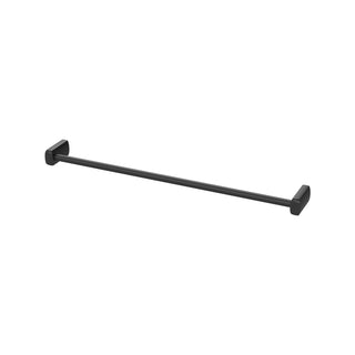 Phoenix 600mm Matte Black Aplo Single Towel Rail