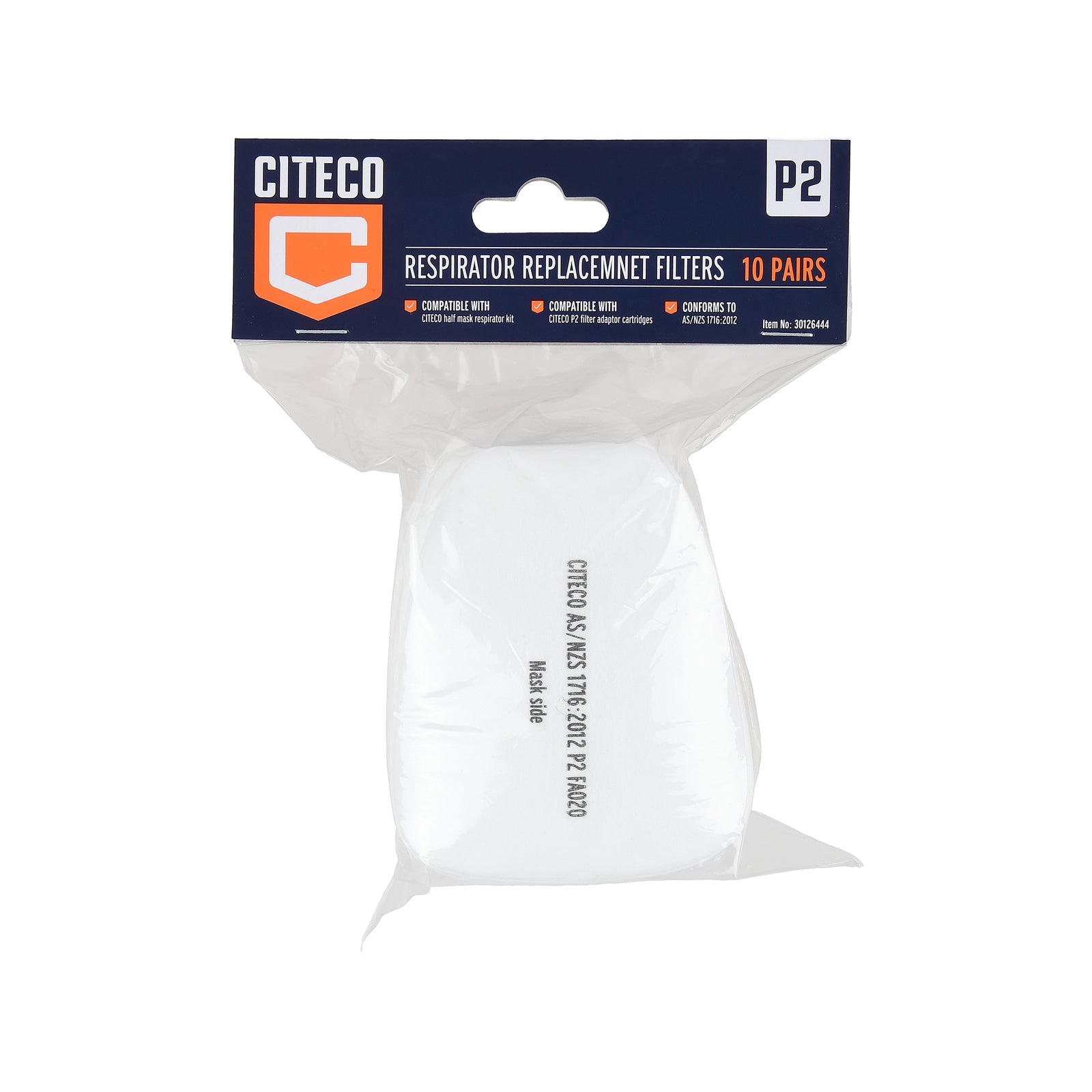 Citeco Replacement Respirator Cartridge - 20 Pack - Image 1 of 1