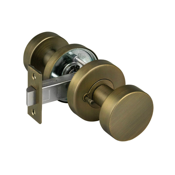 Delf Antique Brass Marbella Privacy Knob Set