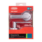 Lockwood 63mm Satin Chrome Velocity Element Privacy Leverset - Image 3 of 3