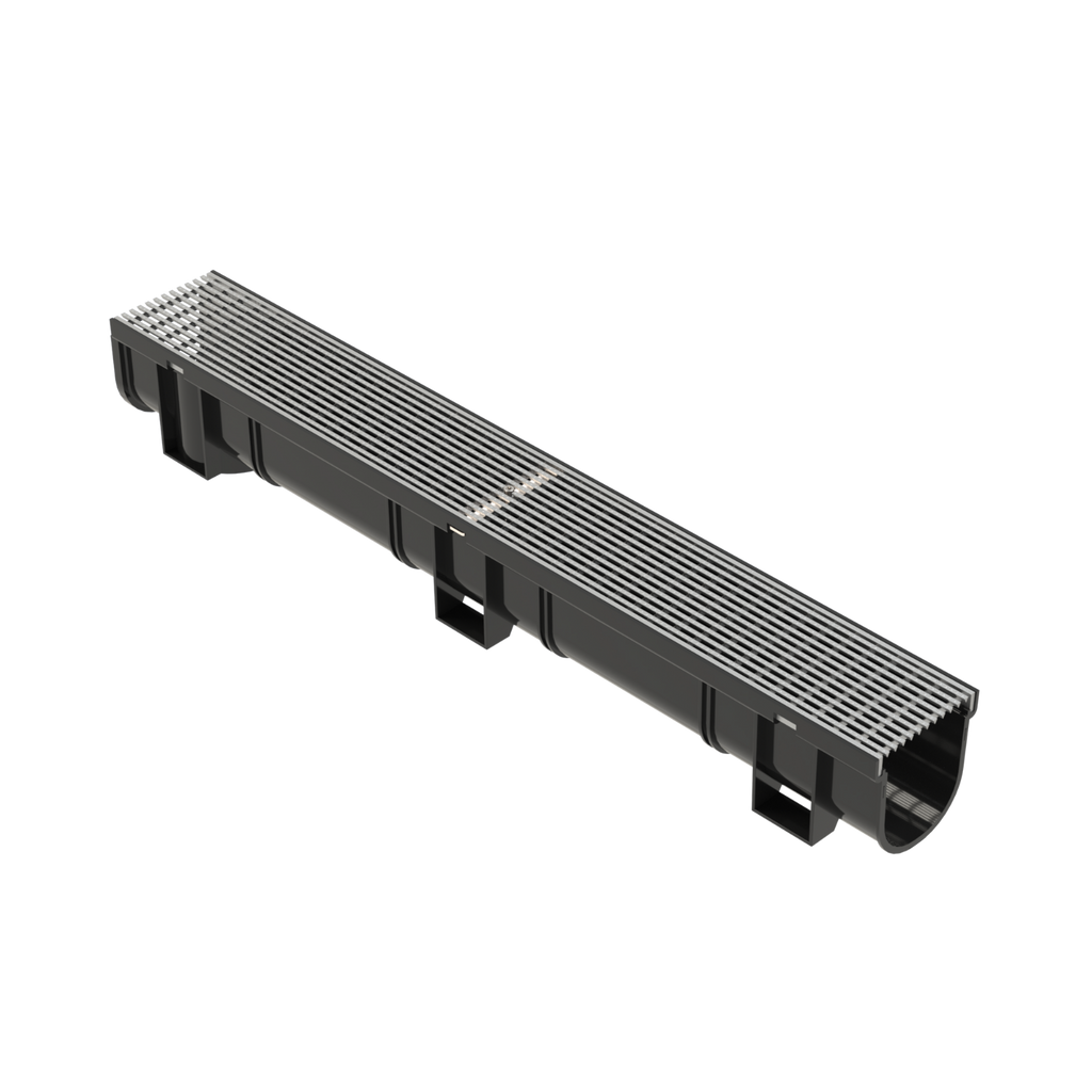 DuraDRAIN 1m 100mm 316 Stainless Steel Channel - Image 1 of 2