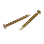 Buildex 10G x 50mm Gold Passivated Sheet Metal Screws - 500 Pack - Image 2 of 3