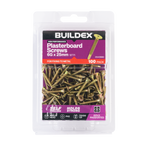 Buildex 6G x 25mm Gold Passivated Plasterboard Screws TEKS® Tip - 100 Pack - Image 1 of 3
