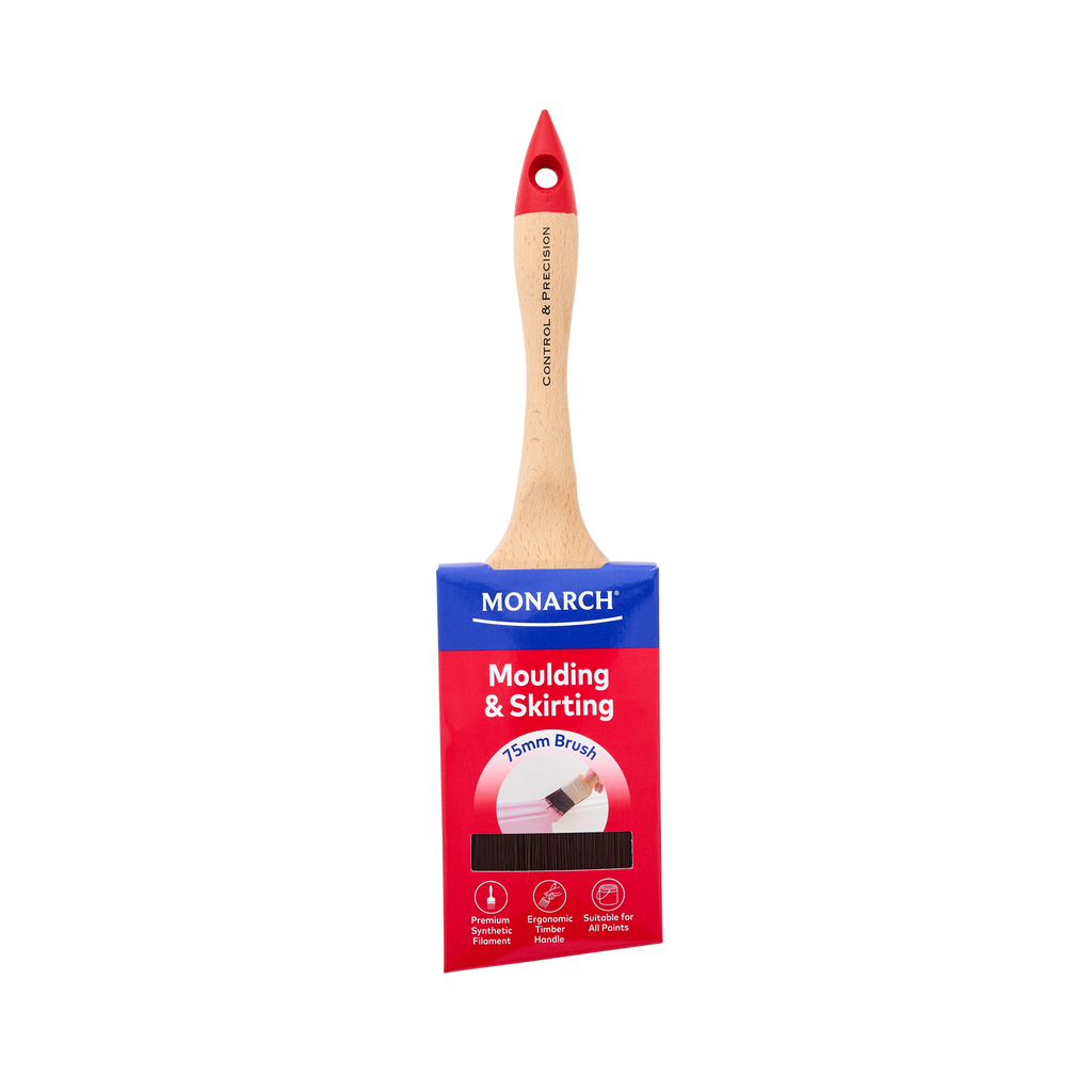 Monarch 38mm Moulding And Skirting Synthetic Paint Brush - 38mm - Image 1 of 5
