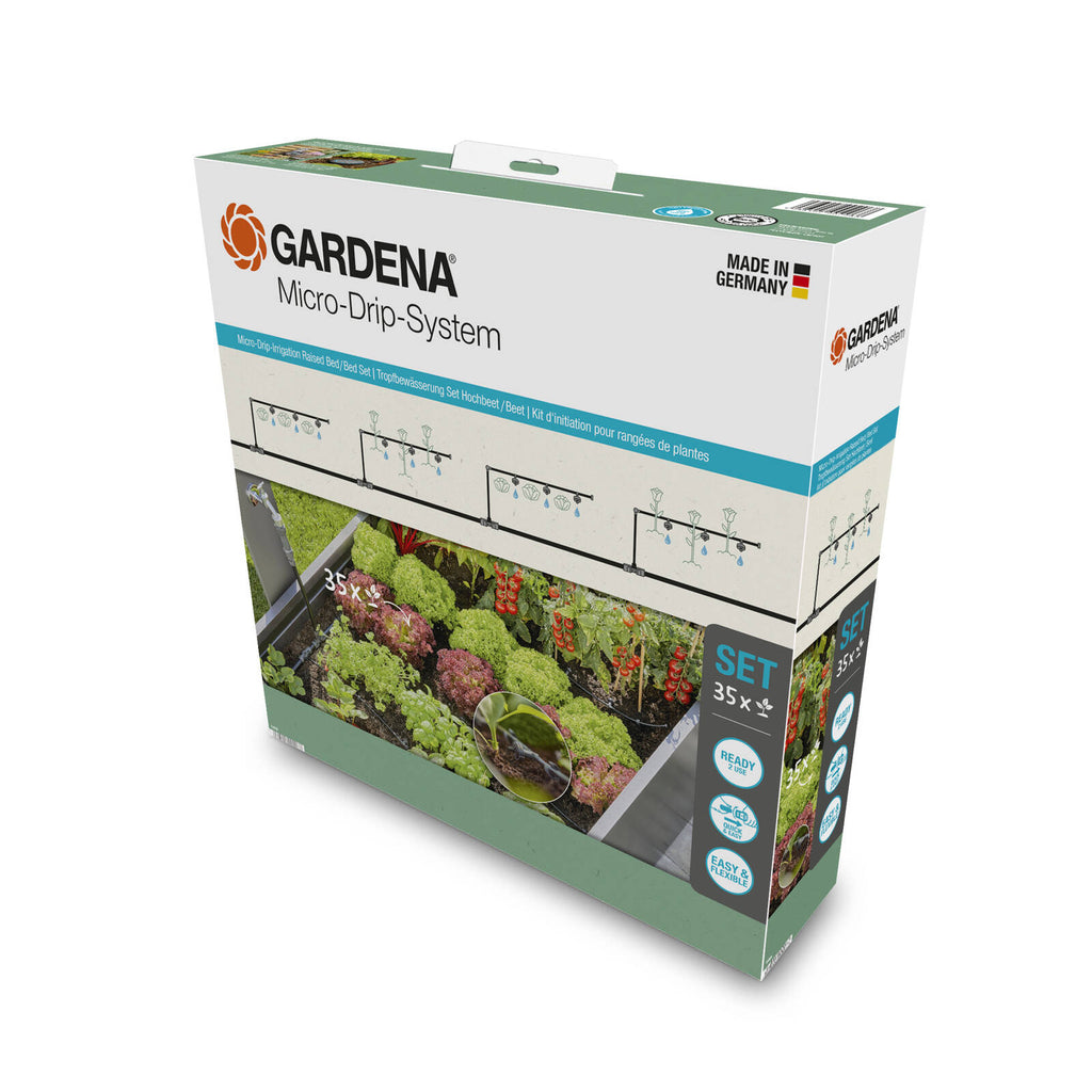GARDENA Micro Irrigation Garden Bed Set (35 plants) - Image 1 of 9