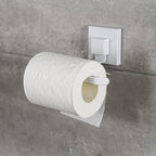 Fusion-Loc Matte White Style Suction Toilet Roll Holder - Image 3 of 3