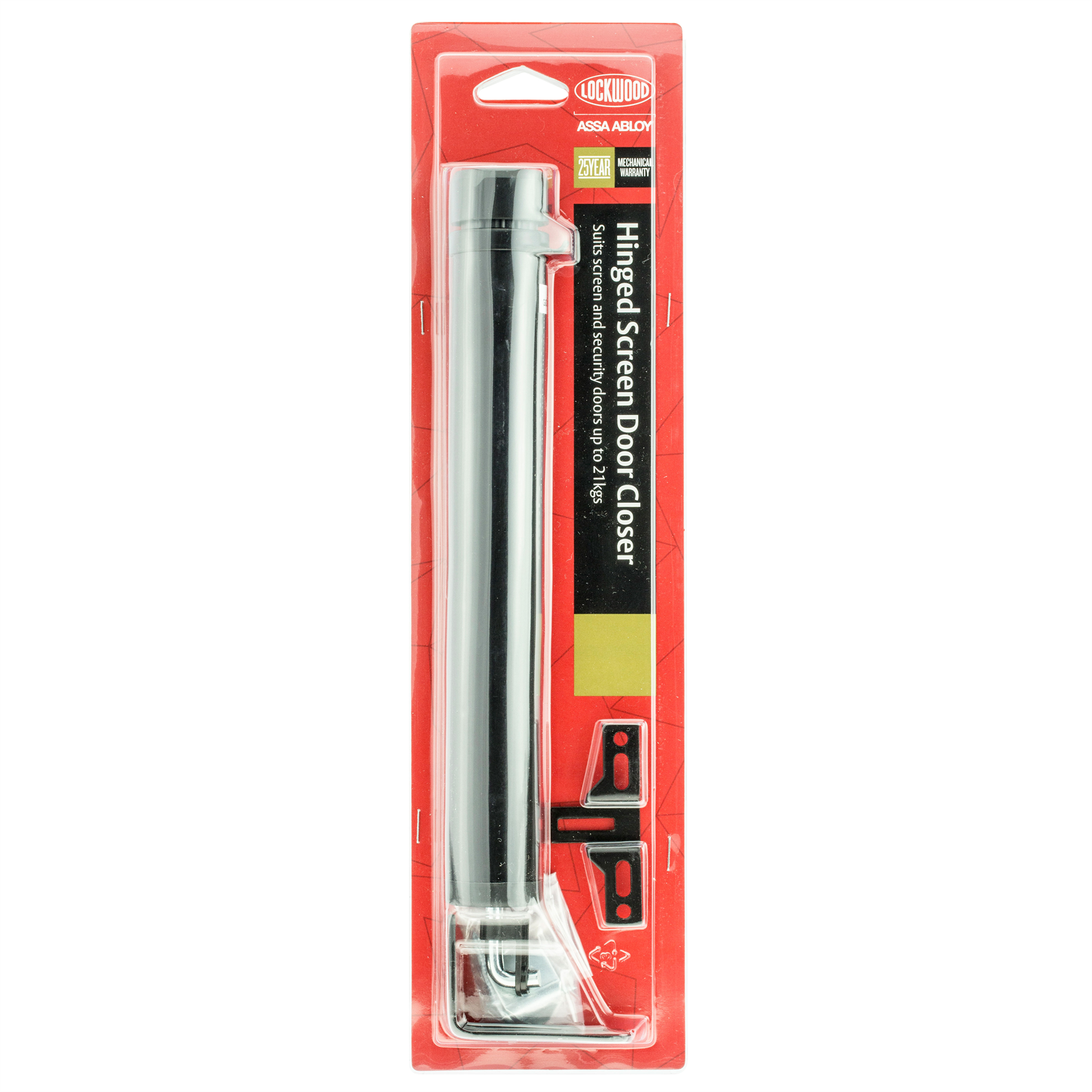 Lockwood Black 403 Pneumatic Screen Door Closer - Image 1 of 1
