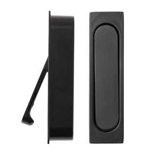 Delf Trade Matt Black Edge Pull Sliding Door Handle
