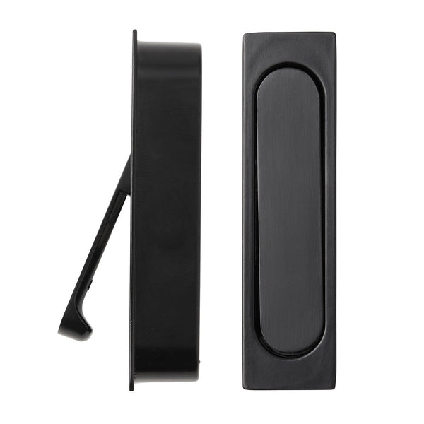 Delf Trade Matt Black Edge Pull Sliding Door Handle