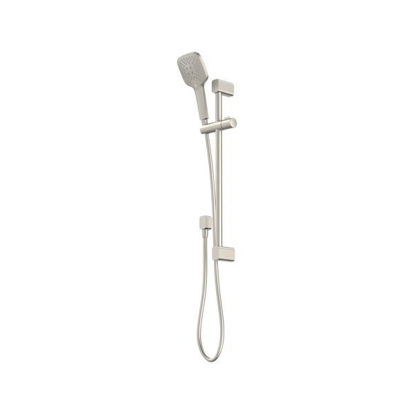 Caroma Black Luna Multifunction Rail Shower - Black