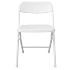 Marquee White Folding Chair - Image 2 of 9