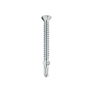 Simpson Strong-Tie 4.8 x 50mm 10g Hardwood Timber To Steel 316 Stainless Steel BFHS Bi-Metal Decking Screws - 250 Box