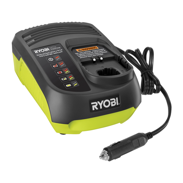 Ryobi 14.4V - 18V ONE+ 2A Dual Chemistry Car Battery Charger