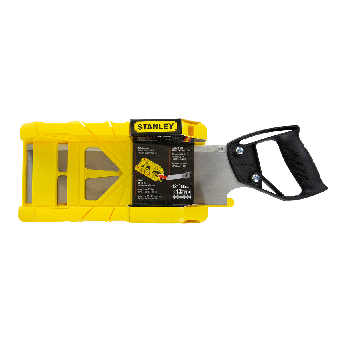 Stanley 12" 305mm Mitre Box With Saw - Image 4 of 6