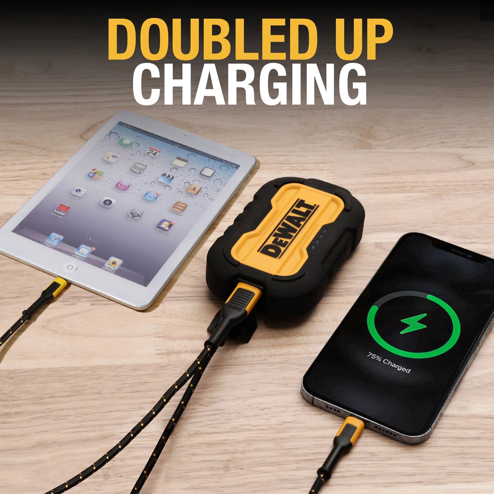 DeWALT 10,000 mAh 2-Port Powerbank - Image 3 of 5