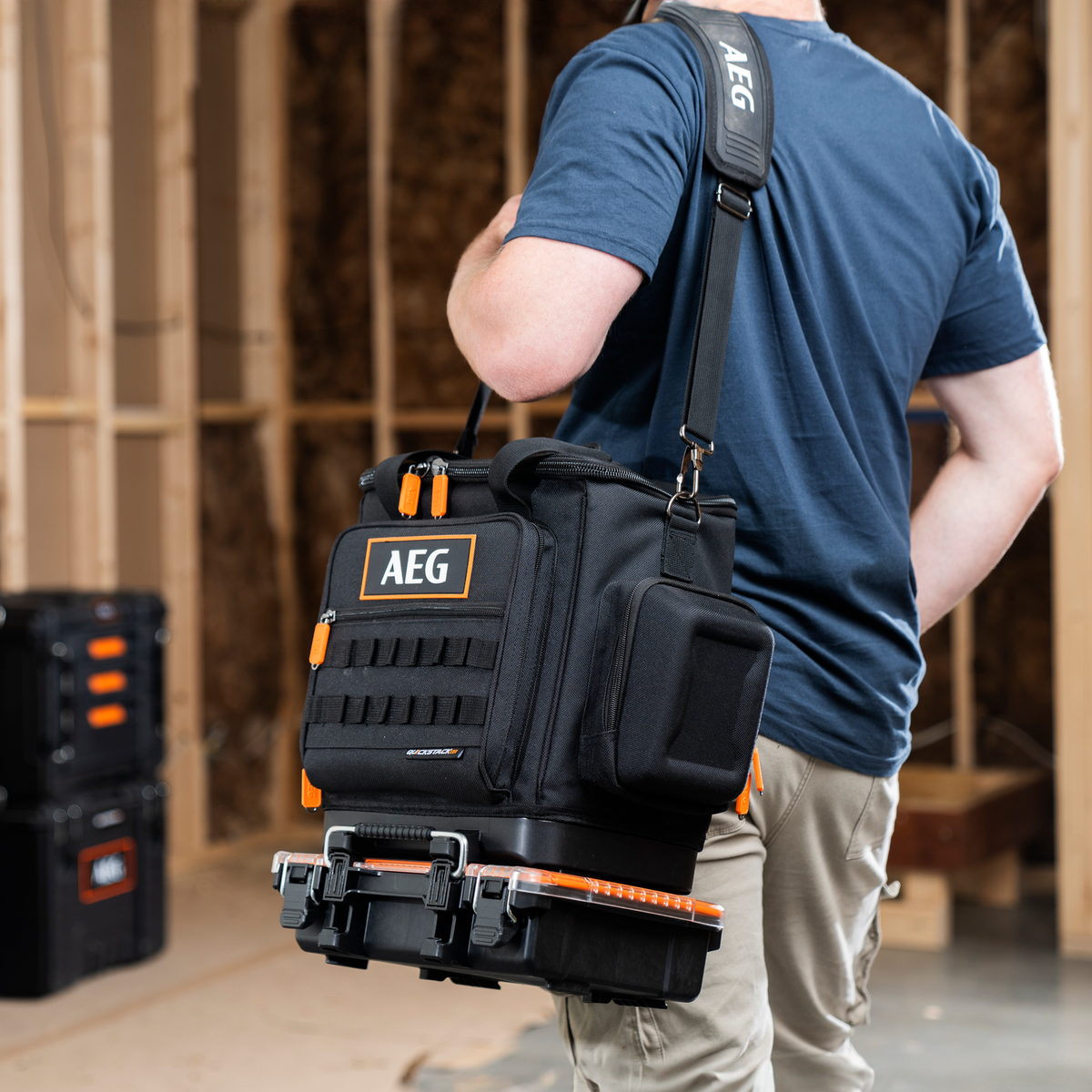 AEG QUICKSTACK 2.0 Half-Size Technicians Tool Bag - Image 6 of 10