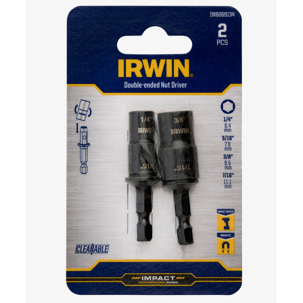 Irwin 2 Piece Double Ended Nut Driver - Image 2 of 2