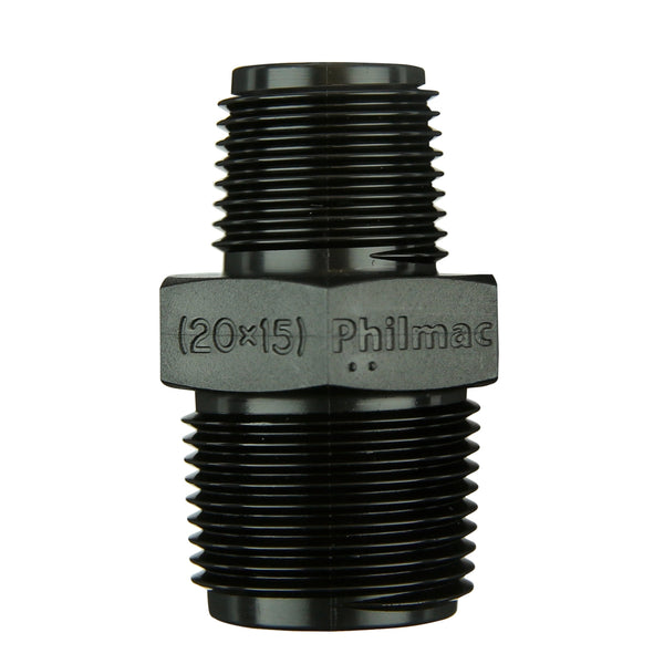 Philmac 3/4" x 1/2" BSP Threaded Pipe Nipple