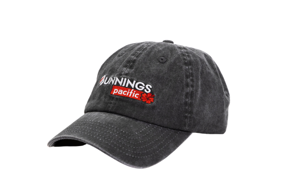 Bunnings Pacific Black Washed Cap