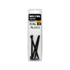 Pinnacle M5 x 80mm Black Ruspert® Round Head Bolts And Nuts - 4 Pack - Image 3 of 3