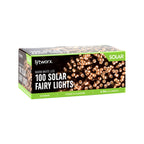 Lytworx 100 Warm White LED 2 Function Solar Fairy Lights - Image 1 of 2
