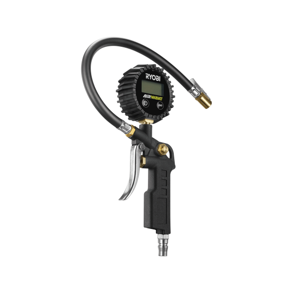 Ryobi AIRWAVE Pistol Grip Digital Inflator
