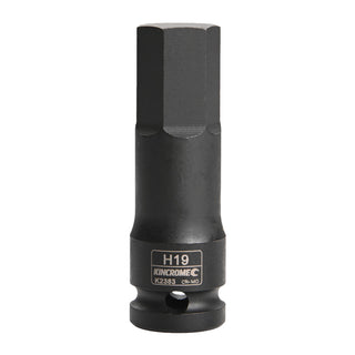 Kincrome 19 x 78mm 1/2" Drive Hex Impact Socket