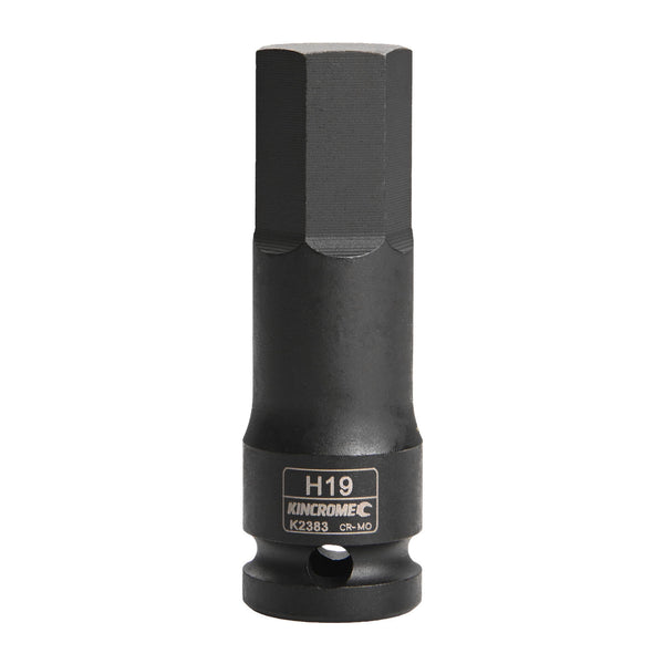 Kincrome 19 x 78mm 1/2" Drive Hex Impact Socket