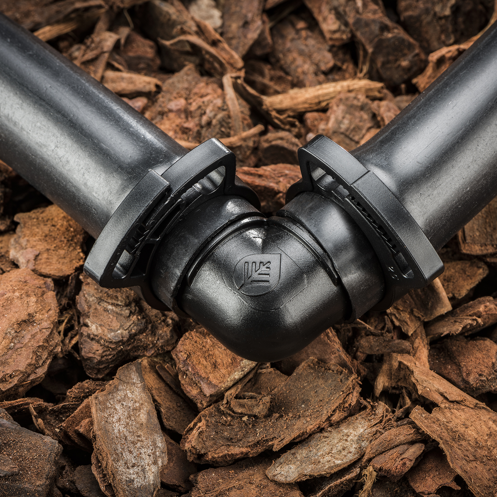 Pope 25mm Single Poly Barbed Elbow - Image 2 of 2