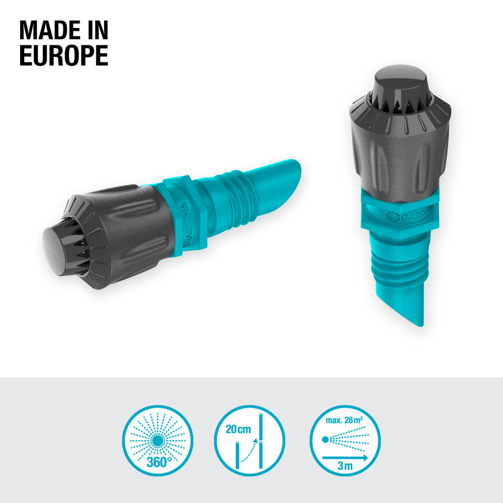GARDENA Micro Irrigation Spray Nozzle 360° - 5 Pack - Image 8 of 9