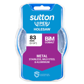 Sutton Tools 83mm Viper Cobalt Bi-Metal Holesaw