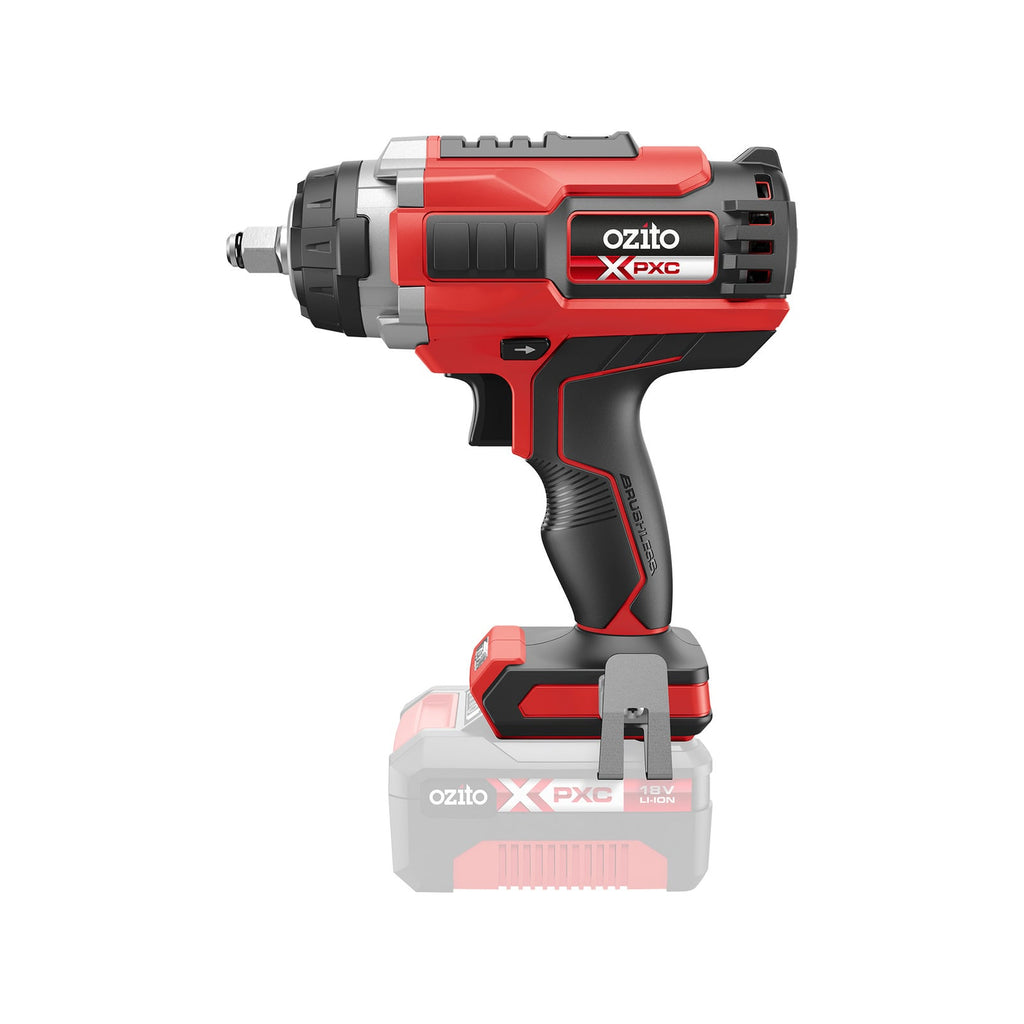 Ozito PXC 18V Brushless 3-Speed 1/2" Impact Wrench - Skin Only - Image 2 of 6