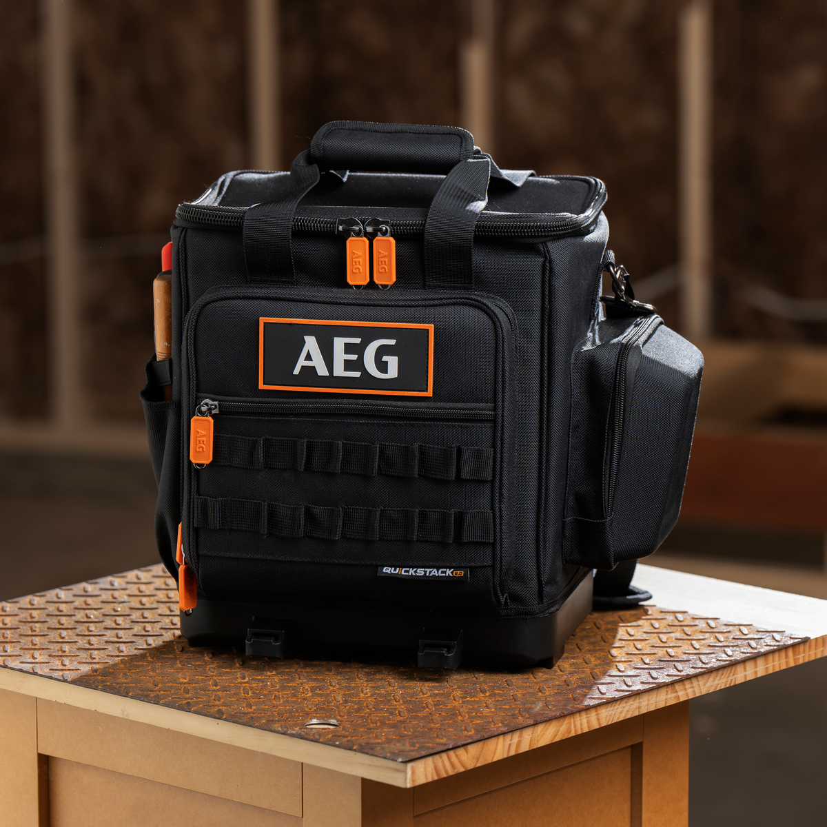 AEG QUICKSTACK 2.0 Half-Size Technicians Tool Bag - Image 4 of 10