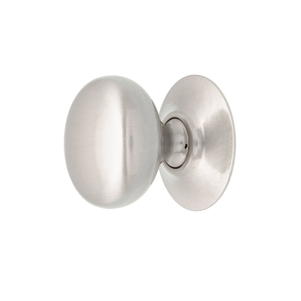 Prestige 32mm Brushed Nickel Mushroom Knob - Brushed Nickel