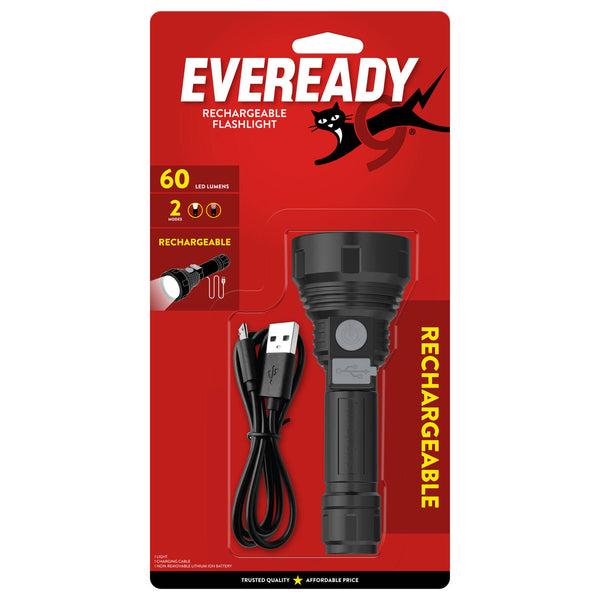 Eveready Rechargeable Torch 60 Lumen