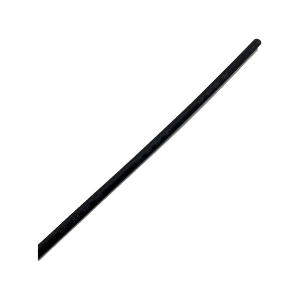 Click 6mm x 1.2m Black Heat Shrink Thin Wall Tubing - 6mm