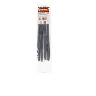 Crescent 370mm x 4.8mm Black Cable Ties - 25 Pack
