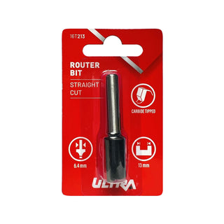 Ultra 6.4 x 13mm Straight Router Bit