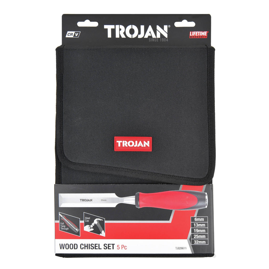Trojan 5 Piece Chisel Set - Image 4 of 4